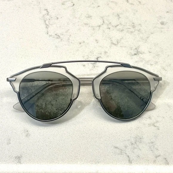 Authentic Dior So Real Sunglasses in Matte Silver - Picture 5 of 16